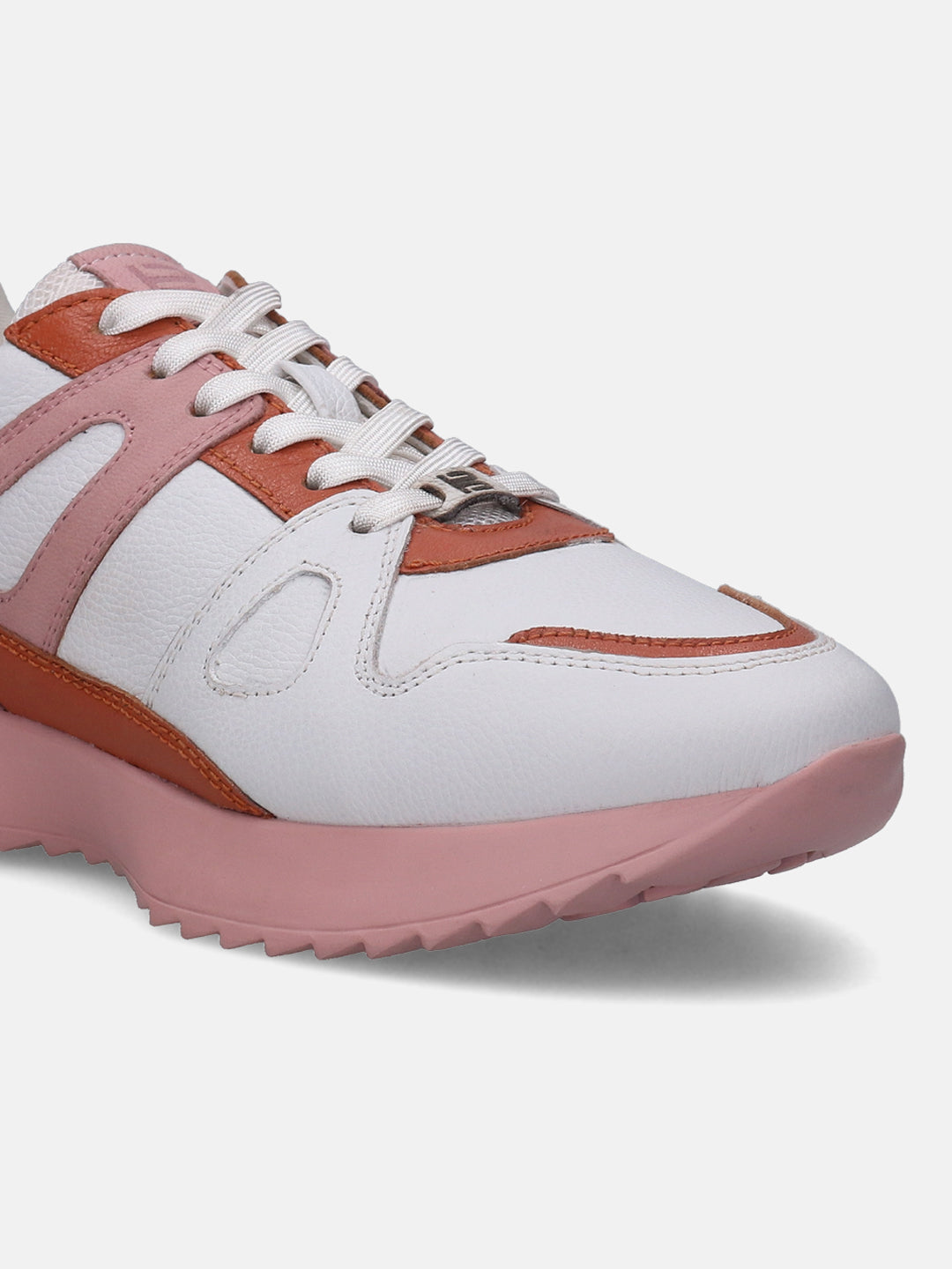 Sophie White & Pink Sneakers - BAGATT