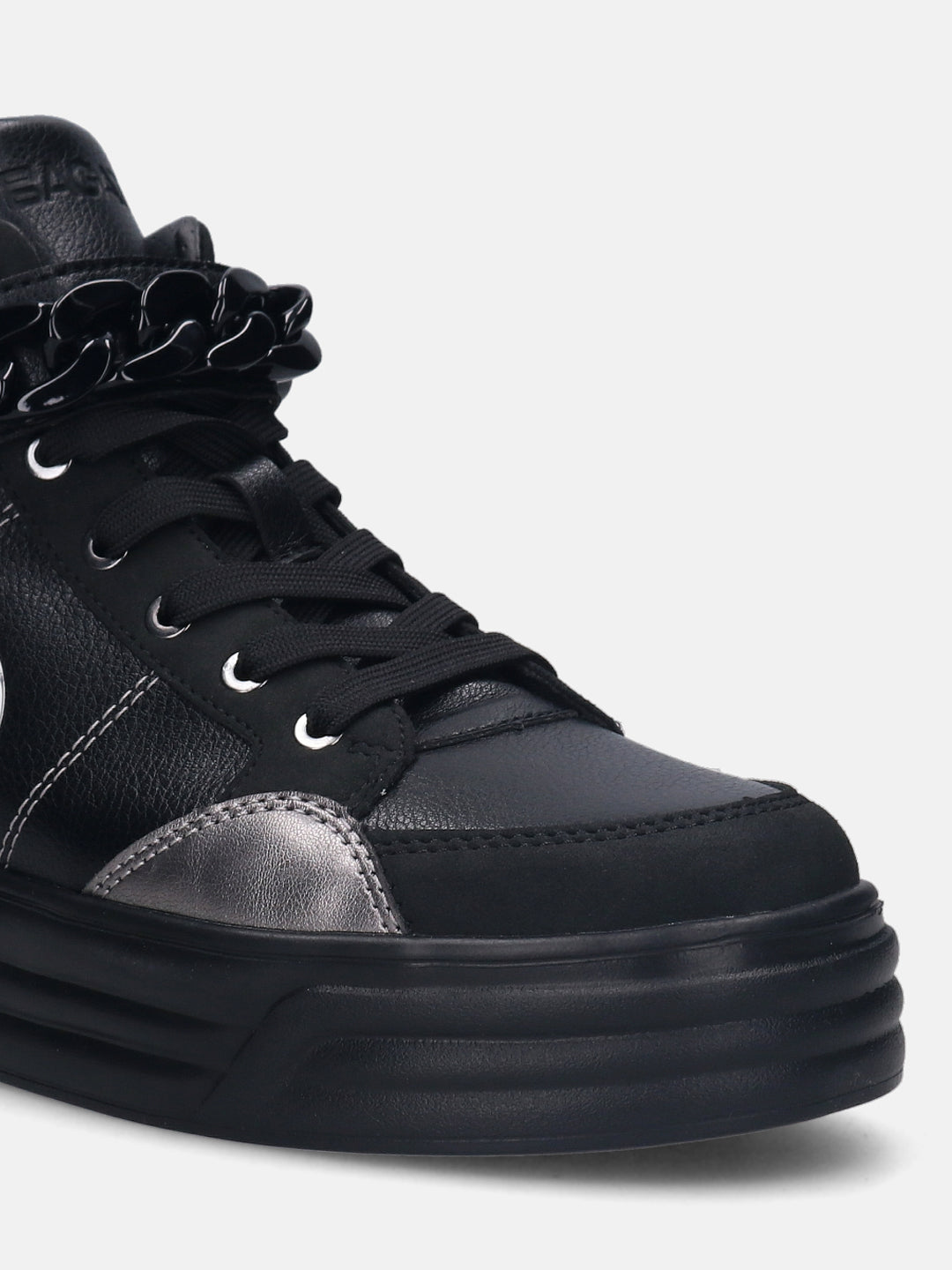 BAGATT Blu Black High Top Sneakers