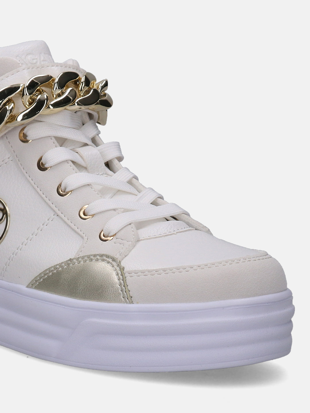 BAGATT Blu White High Top Sneakers