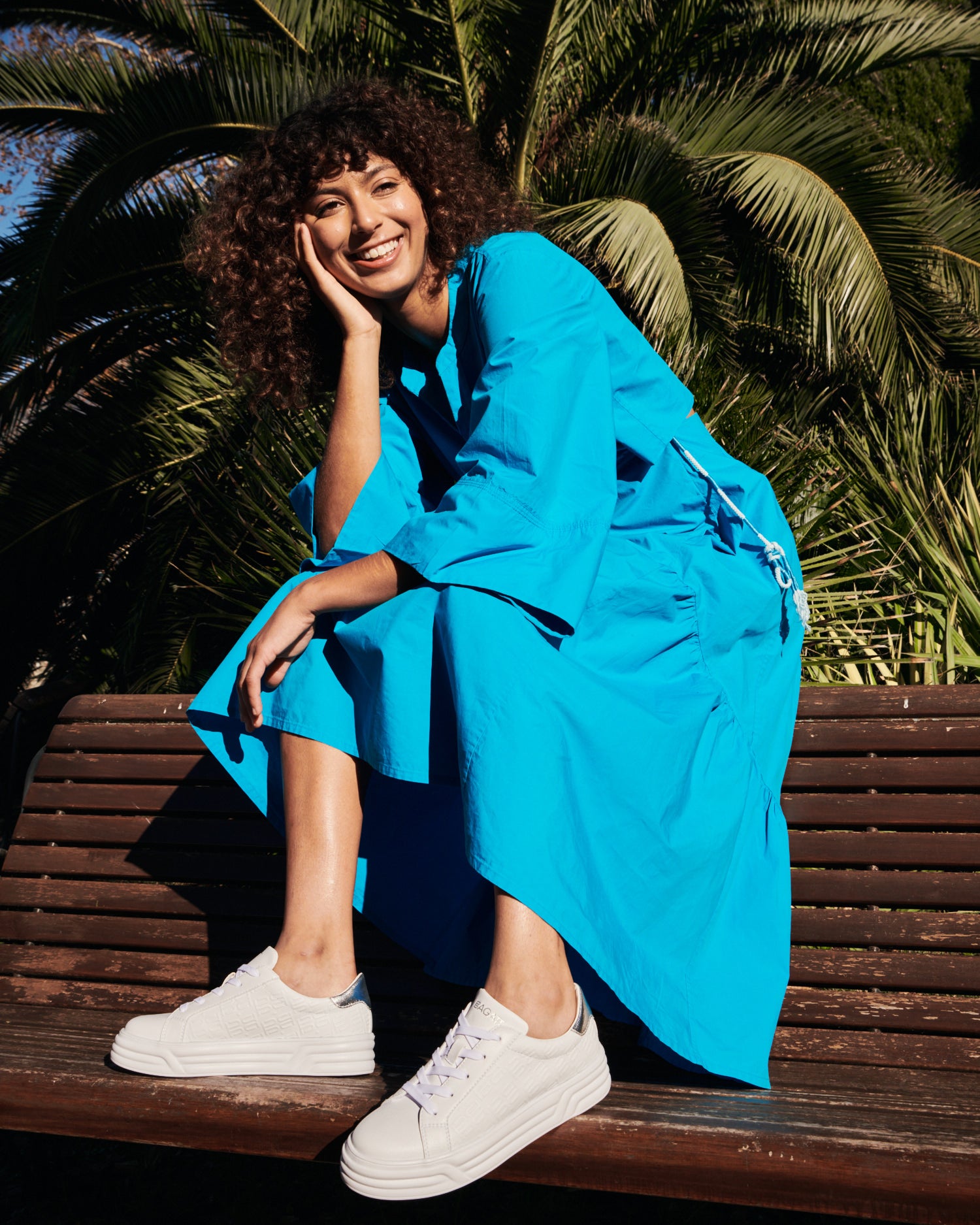 BAGATT Blu White Sneakers