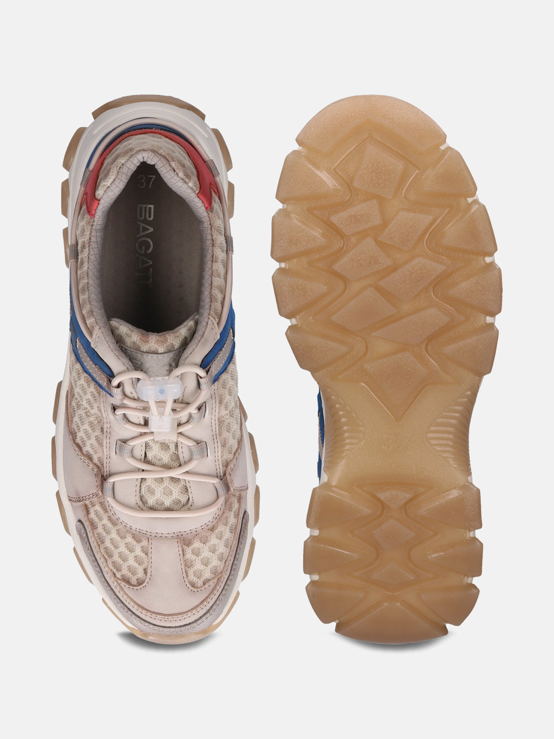 Yuki Beige Sneakers - BAGATT