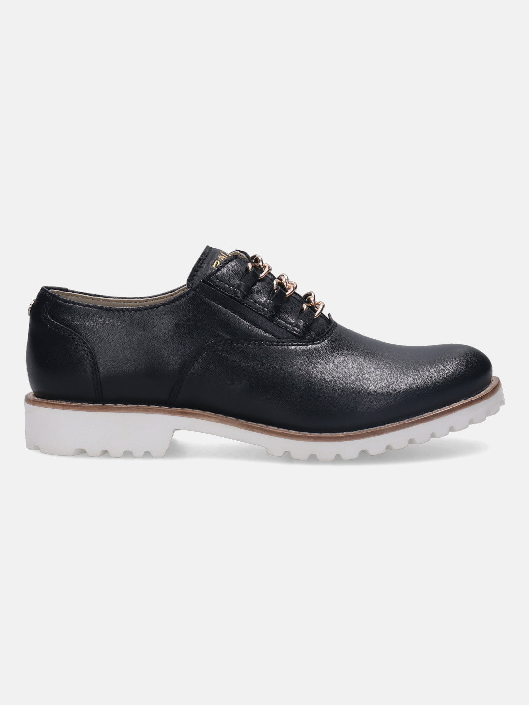 BAGATT Enny Black Premium Leather Formal Slip-ons