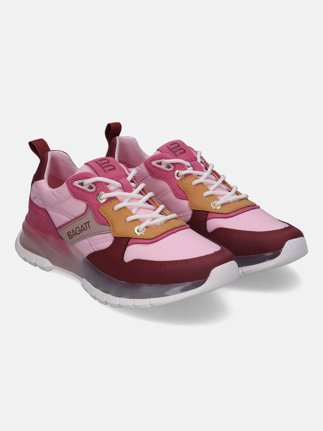Athena Pink & Bordo Sneakers - BAGATT