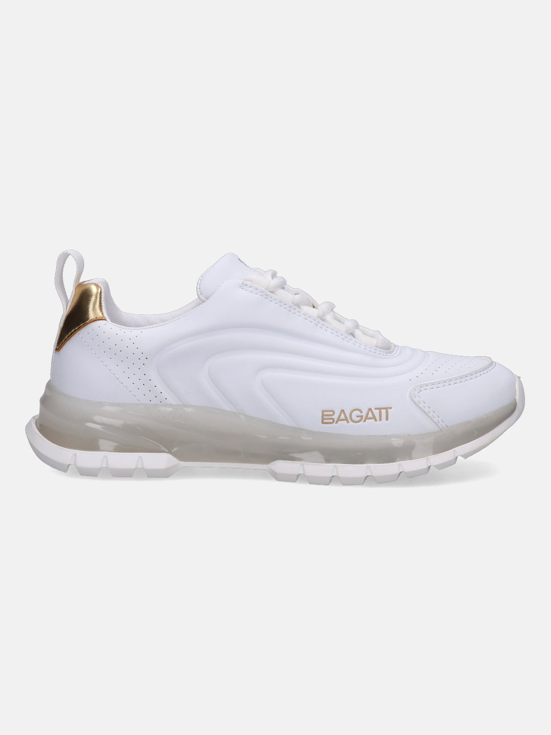 Athena White Sneakers - BAGATT