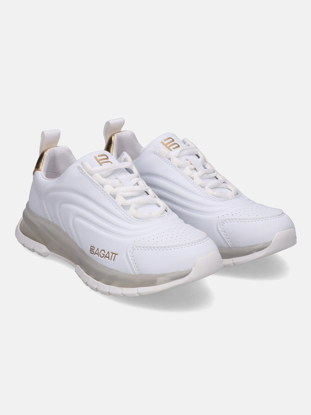 Athena White Sneakers - BAGATT