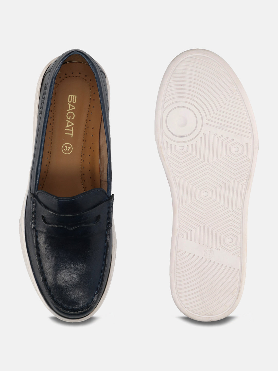 Jola Blue Casual Loafers - BAGATT