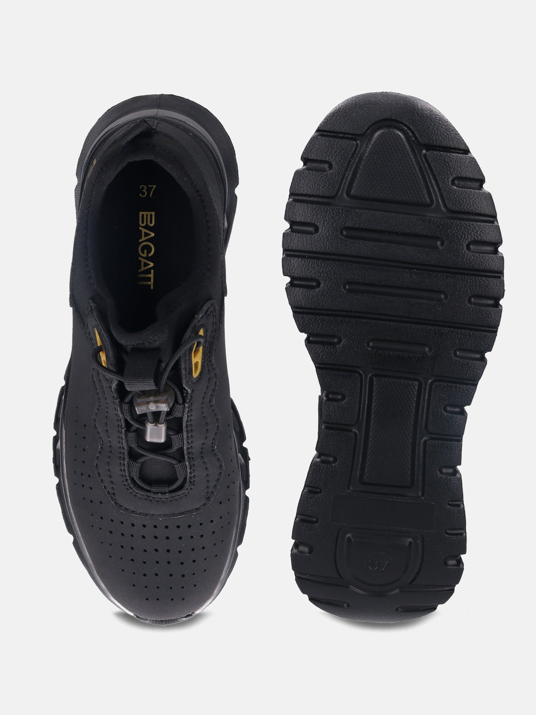Nesaja Black Sneakers - BAGATT
