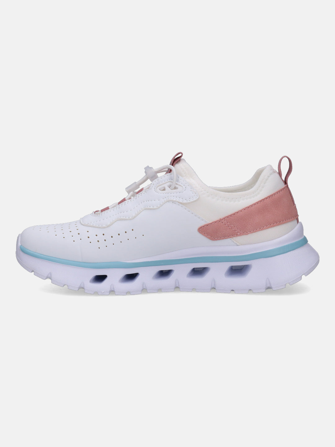 Nesaja White & Rose Sneakers - BAGATT