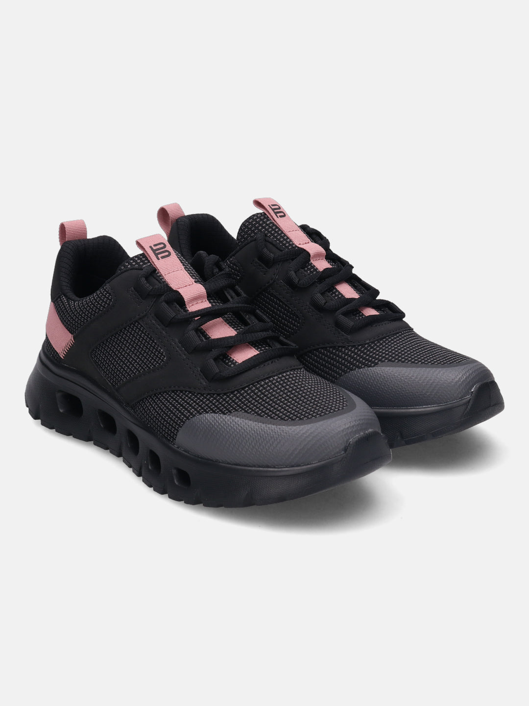 Nesaja Grey & Black Sneakers - BAGATT