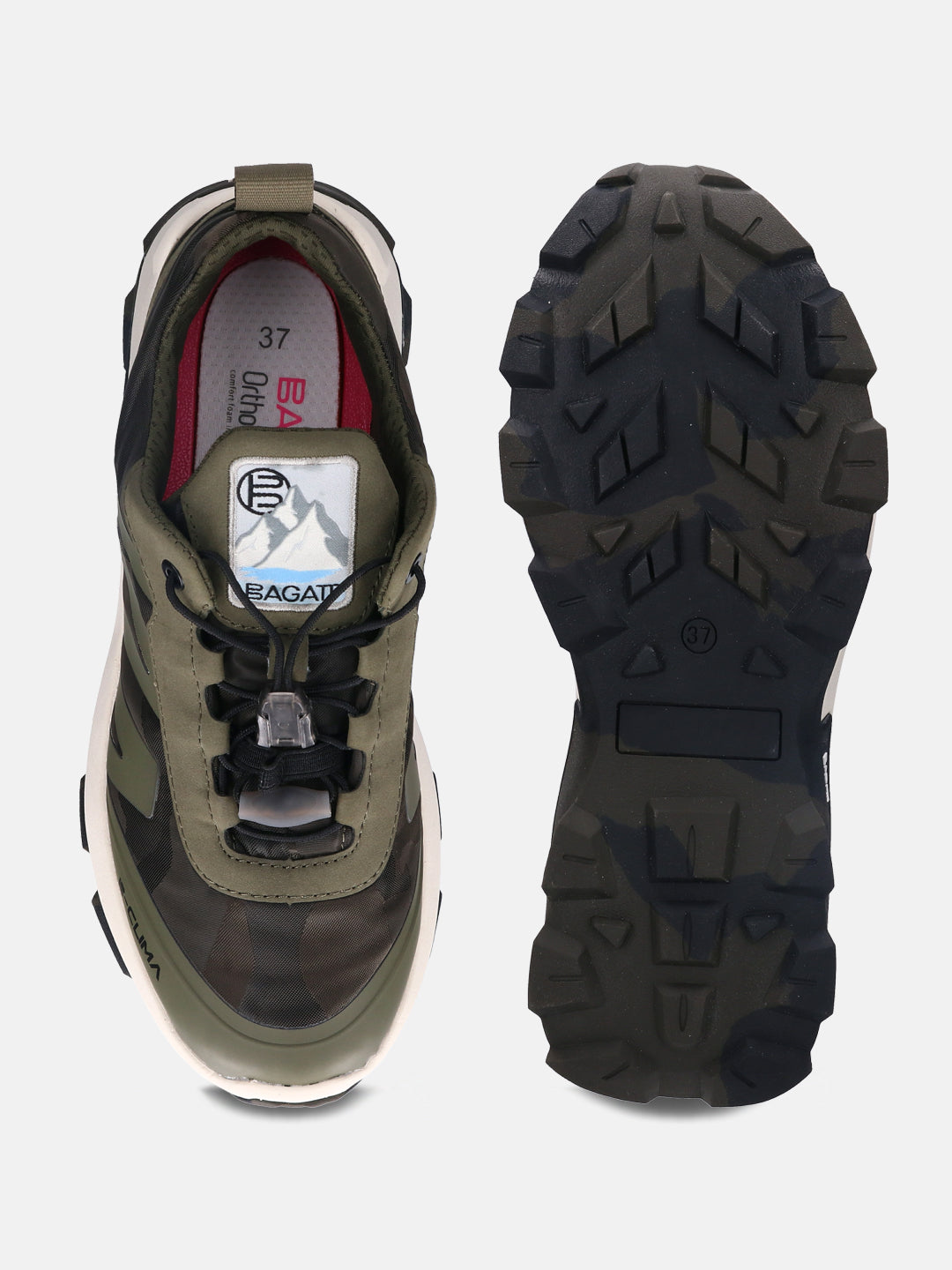Nakota Dark Green Sneakers - BAGATT