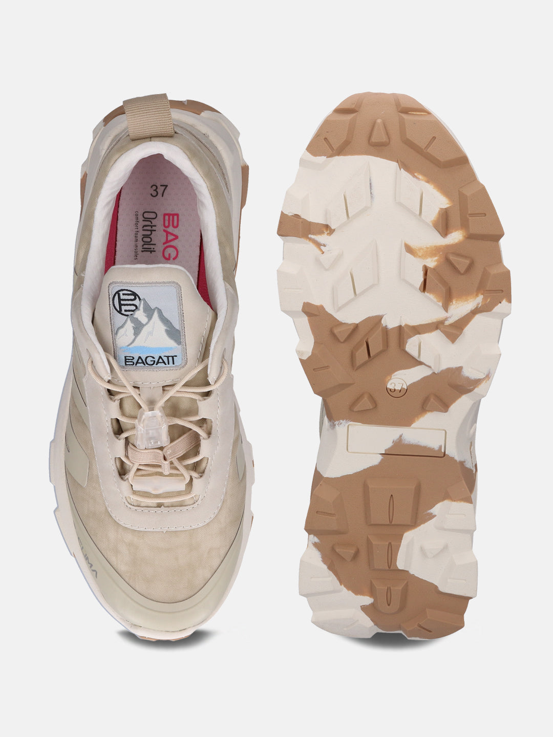 BAGATT Nakota Light Grey Sneakers