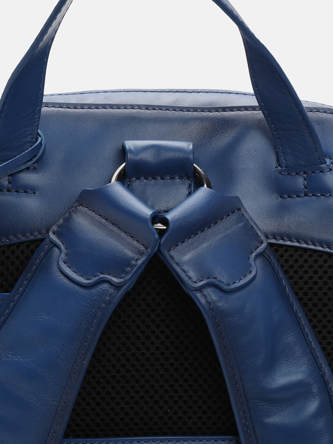 BAGATT Solofra Light blue Leather Bagpack