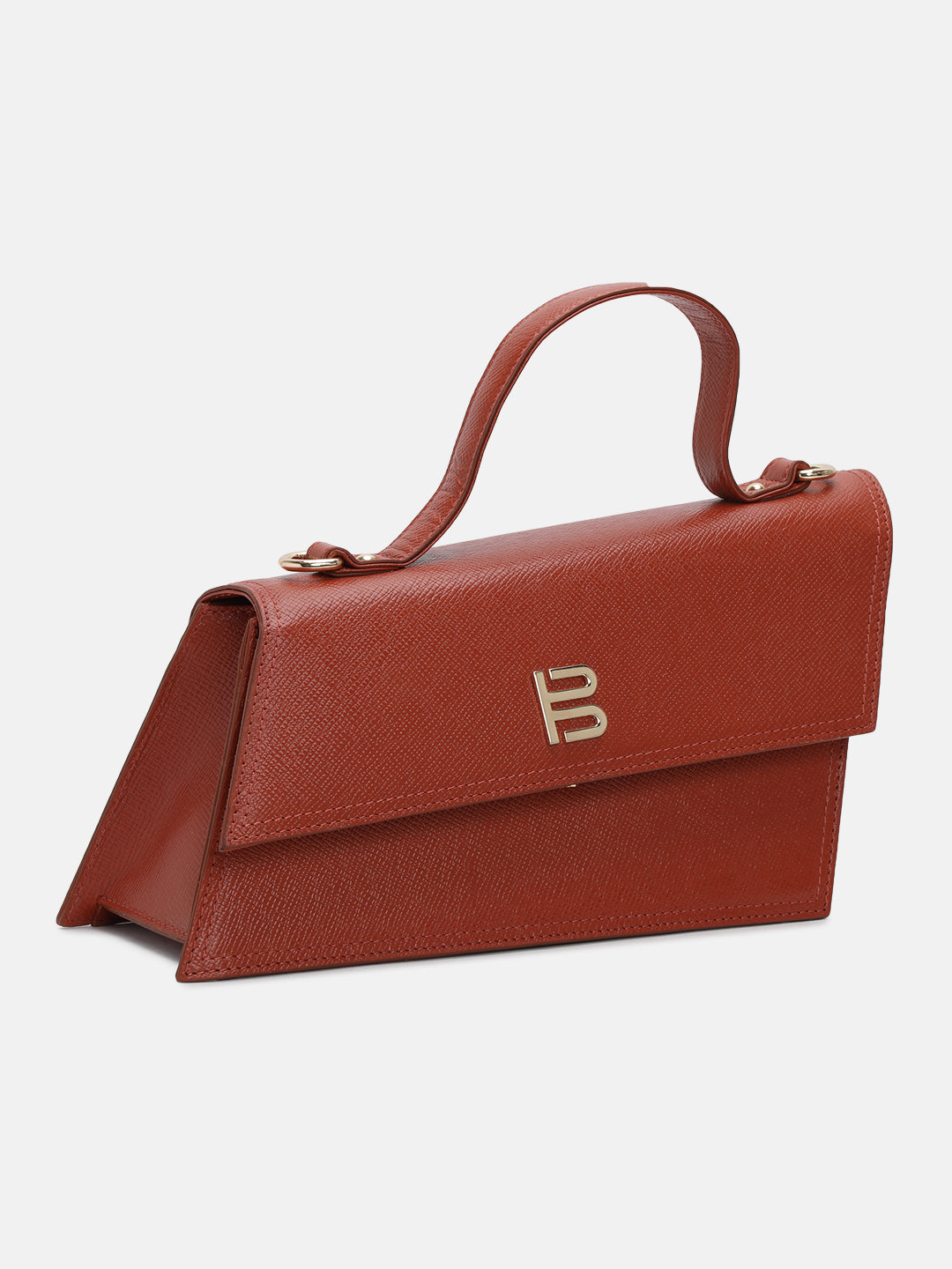 BAGATT Mid brown Top Handle Bag