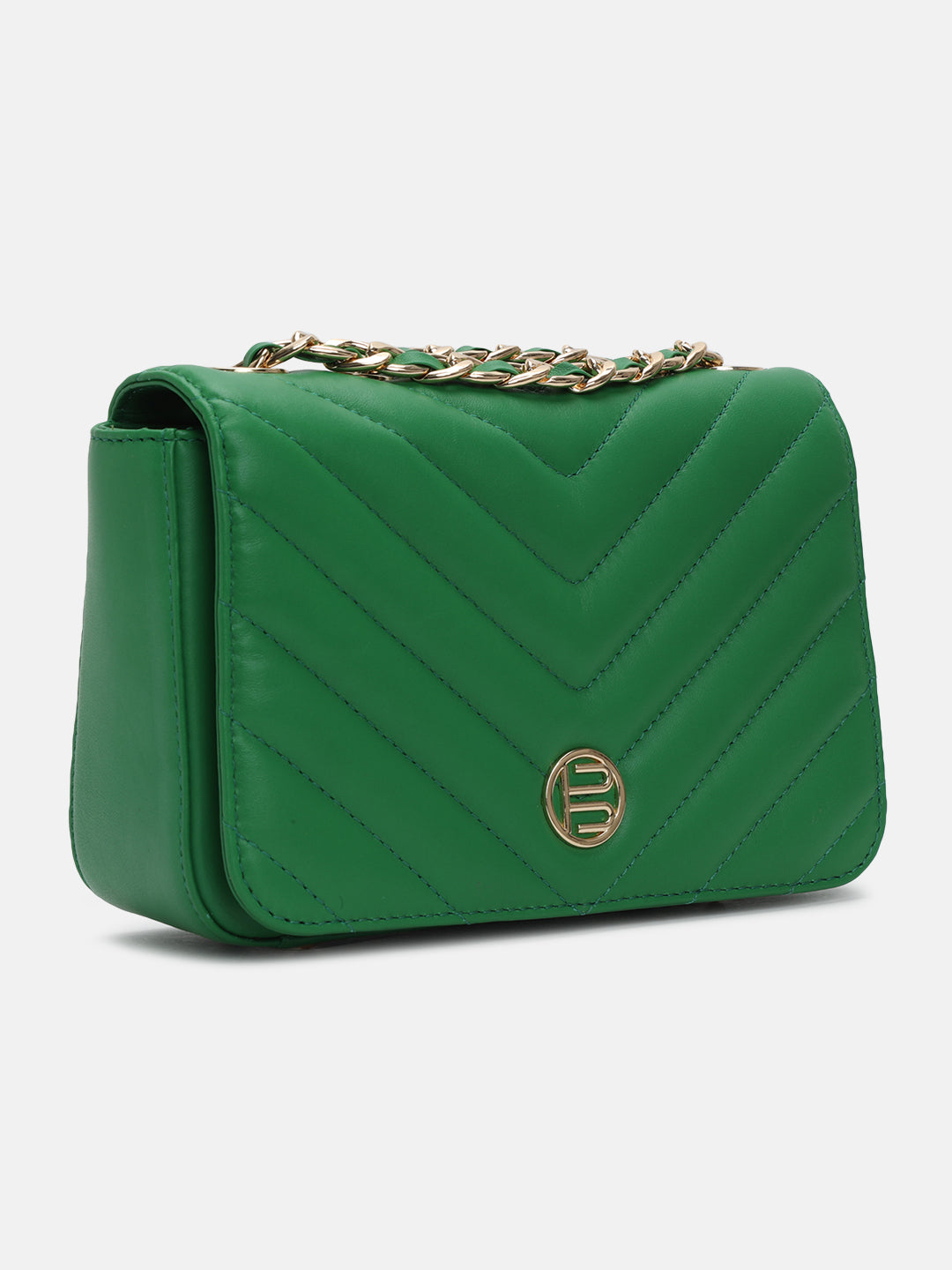 BAGATT Dark Green Cross Body Bag