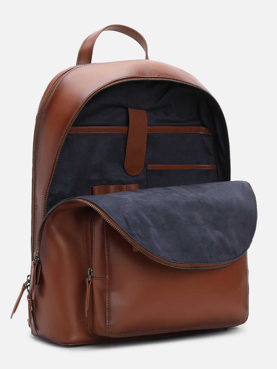 BAGATT Solofra Light brown Leather Bagpack