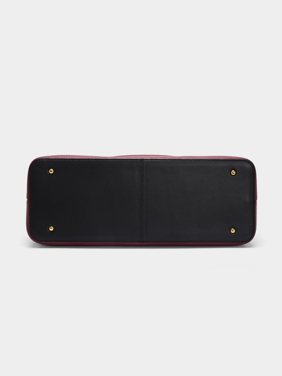 TT.BAGATT Black Wax Leather Tote Handbags