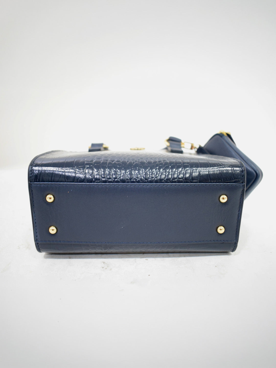 TT.BAGATT Blue Croco leather Sling  Handbags
