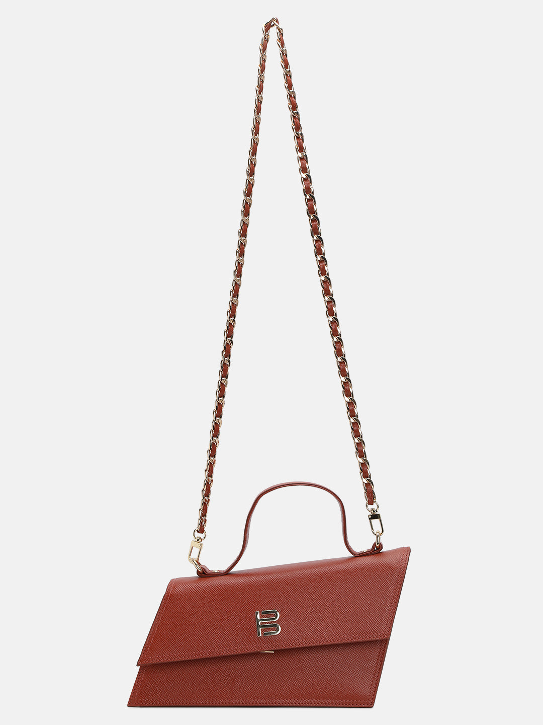 BAGATT Mid brown Top Handle Bag