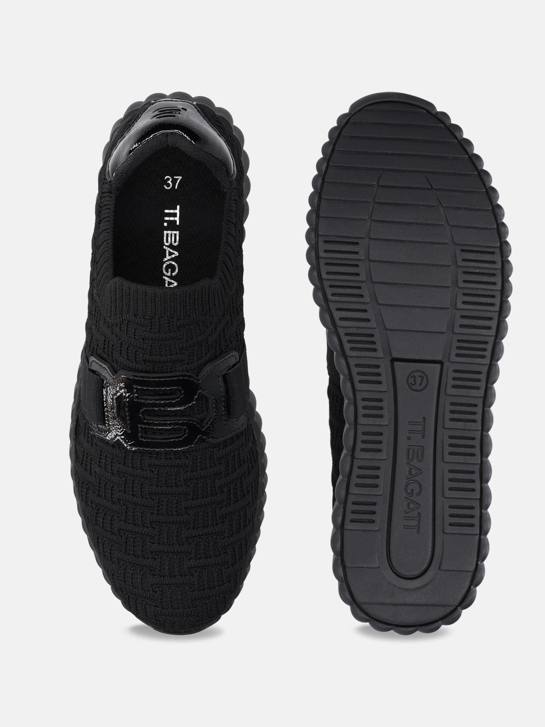 TT.BAGATT Carini Black Sneakers