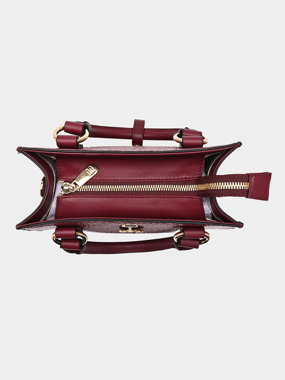 TT.BAGATT Wine Croco leather Sling  Handbags