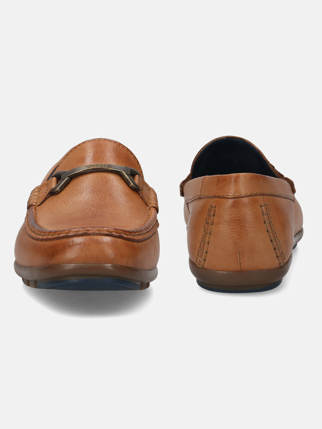 BAGATT Premium Leather Men's Cognac Drivers