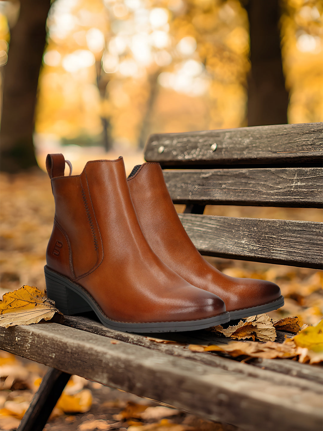 TT.BAGATT  Ruby I Cognac Premium Leather Bootie