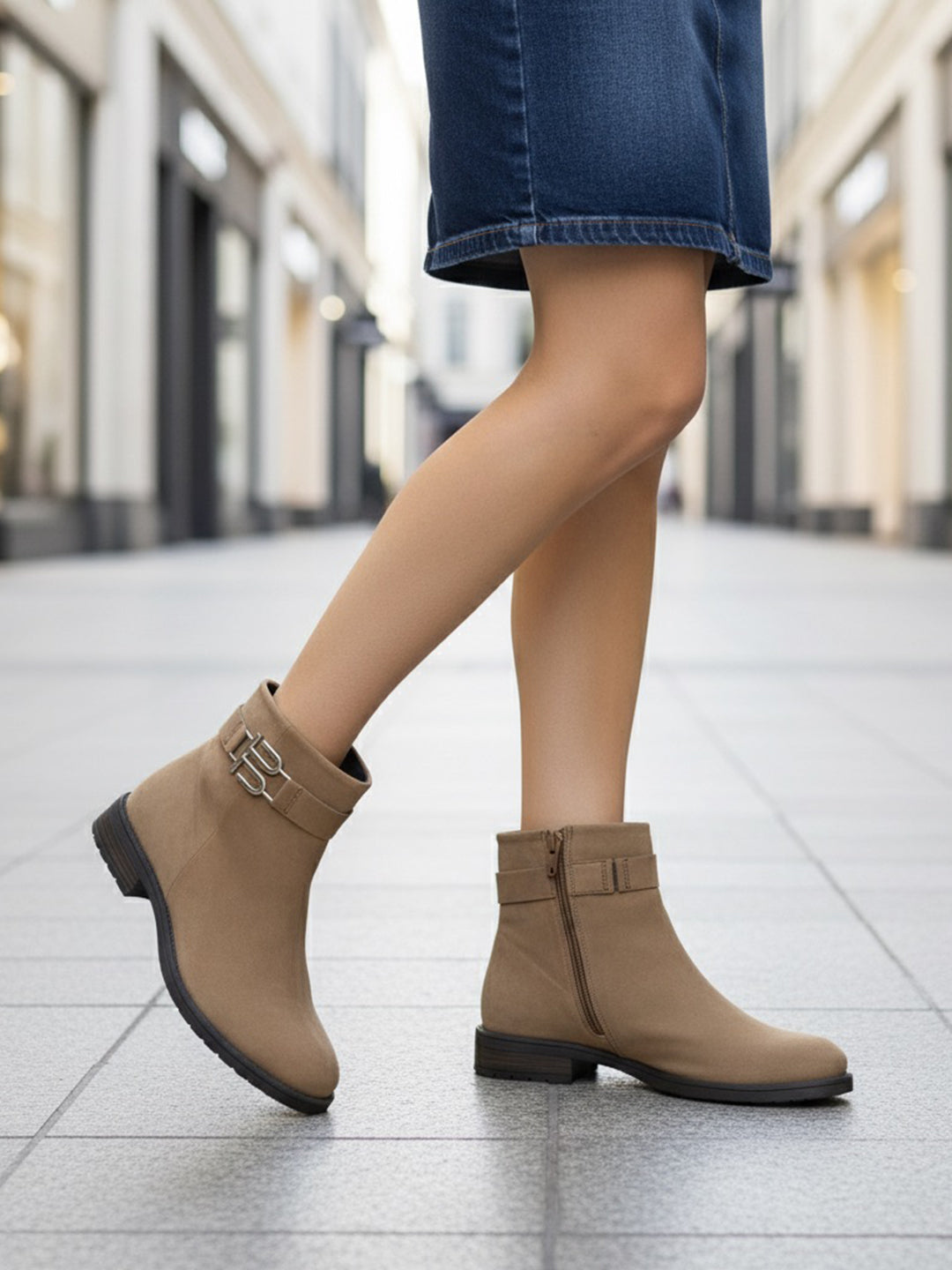 TT.BAGATT  Ronja I Light Brown Premium Leather Ankle Boots