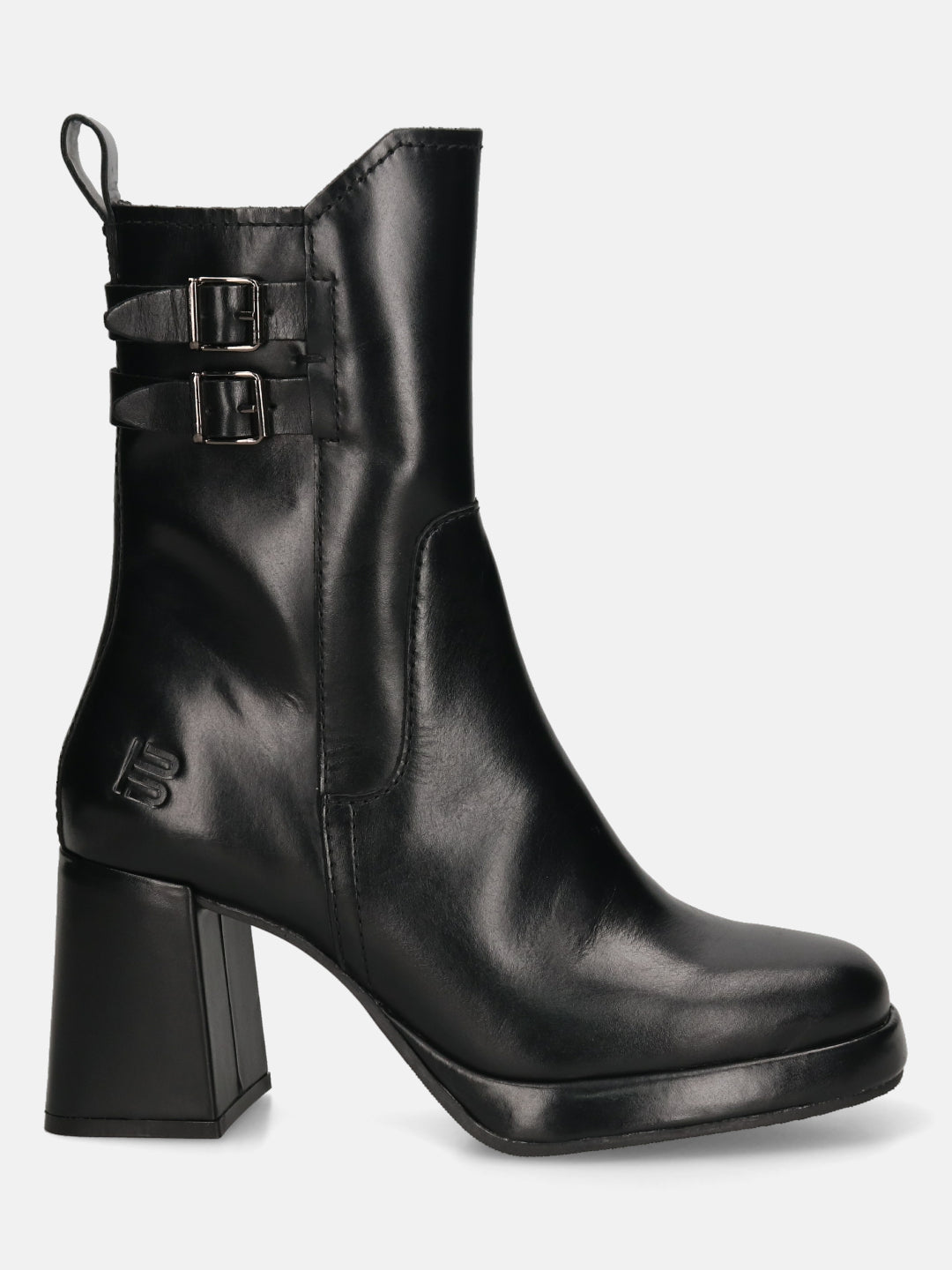 TT.BAGATT Anissa Evo Black Premium Leather Ankle Boots