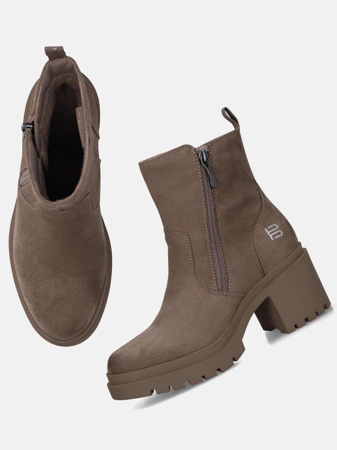 TT.BAGATT Joy Taupe Ankle Boots