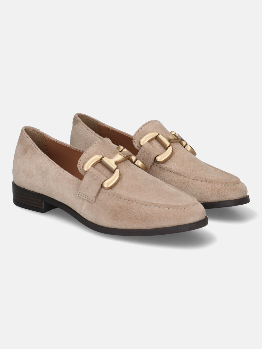 BAGATT Suede Leather Sand Loafers