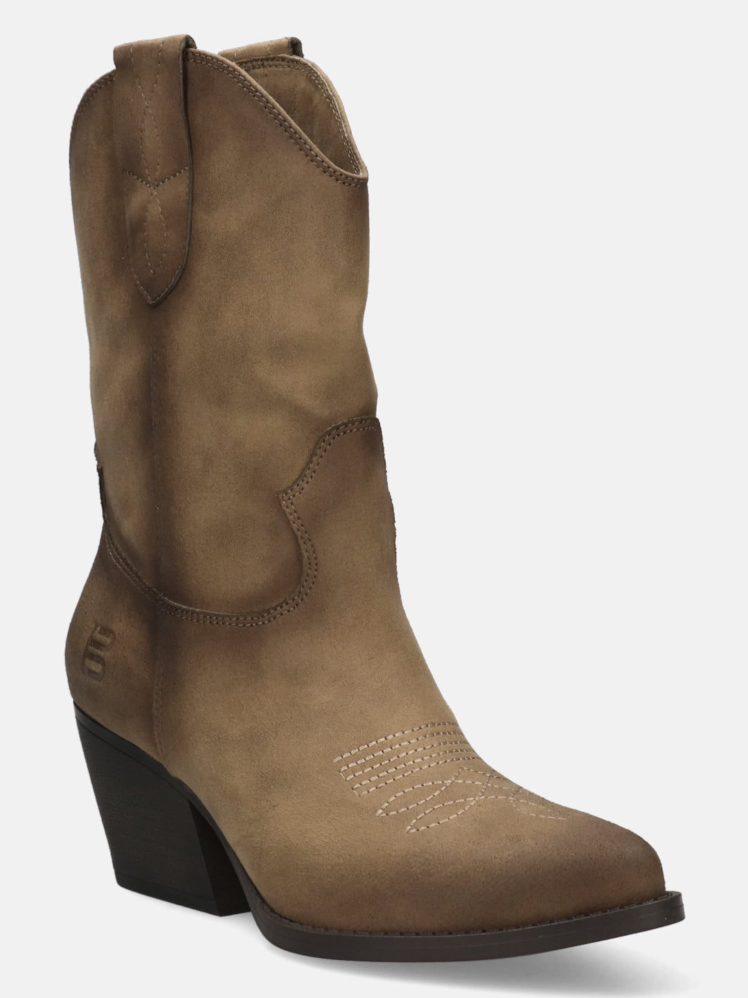 Messina Taupe Cow boy Boots