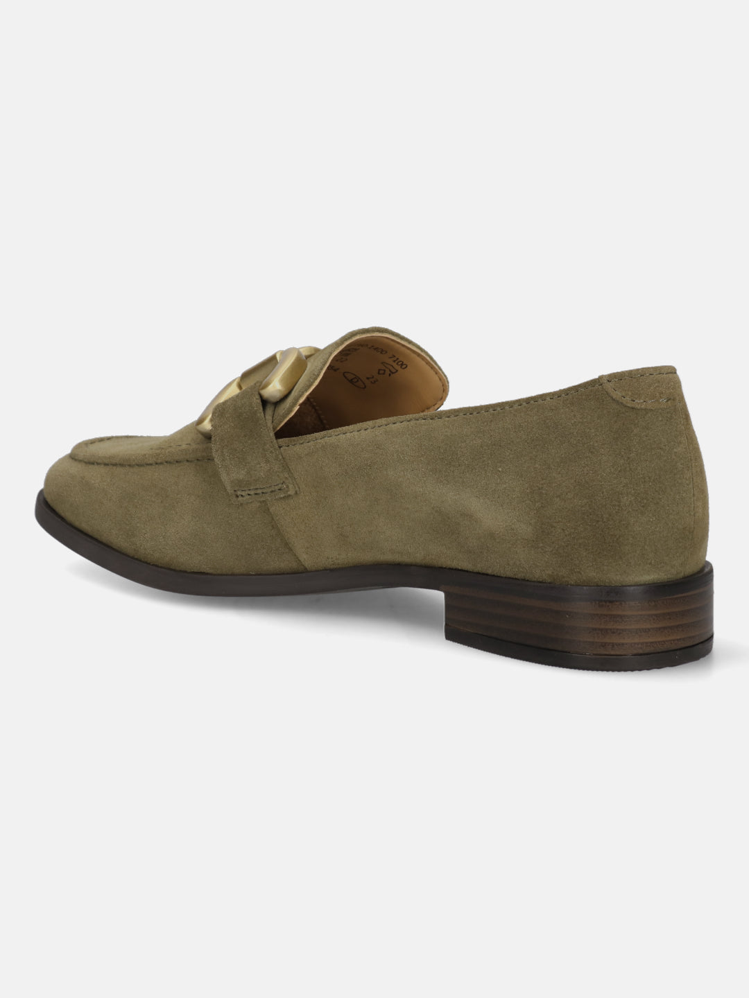 Dark green loafers online