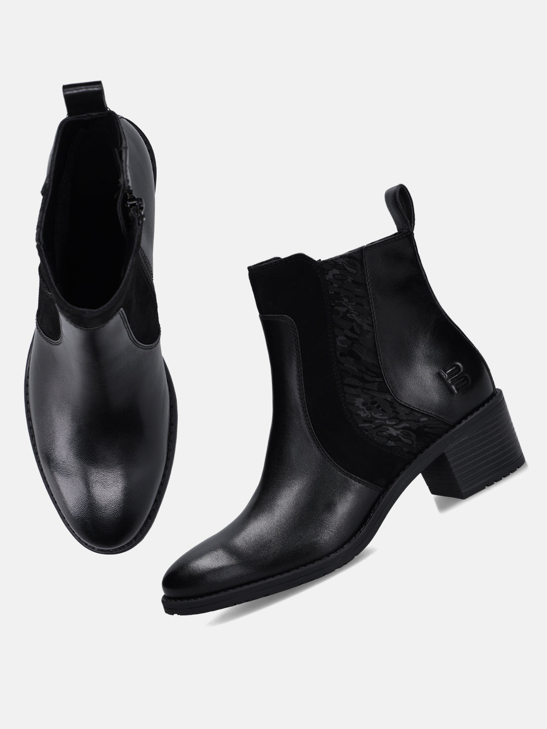 TT.BAGATT Ruby I Black Premium LeatherAnkle Boots