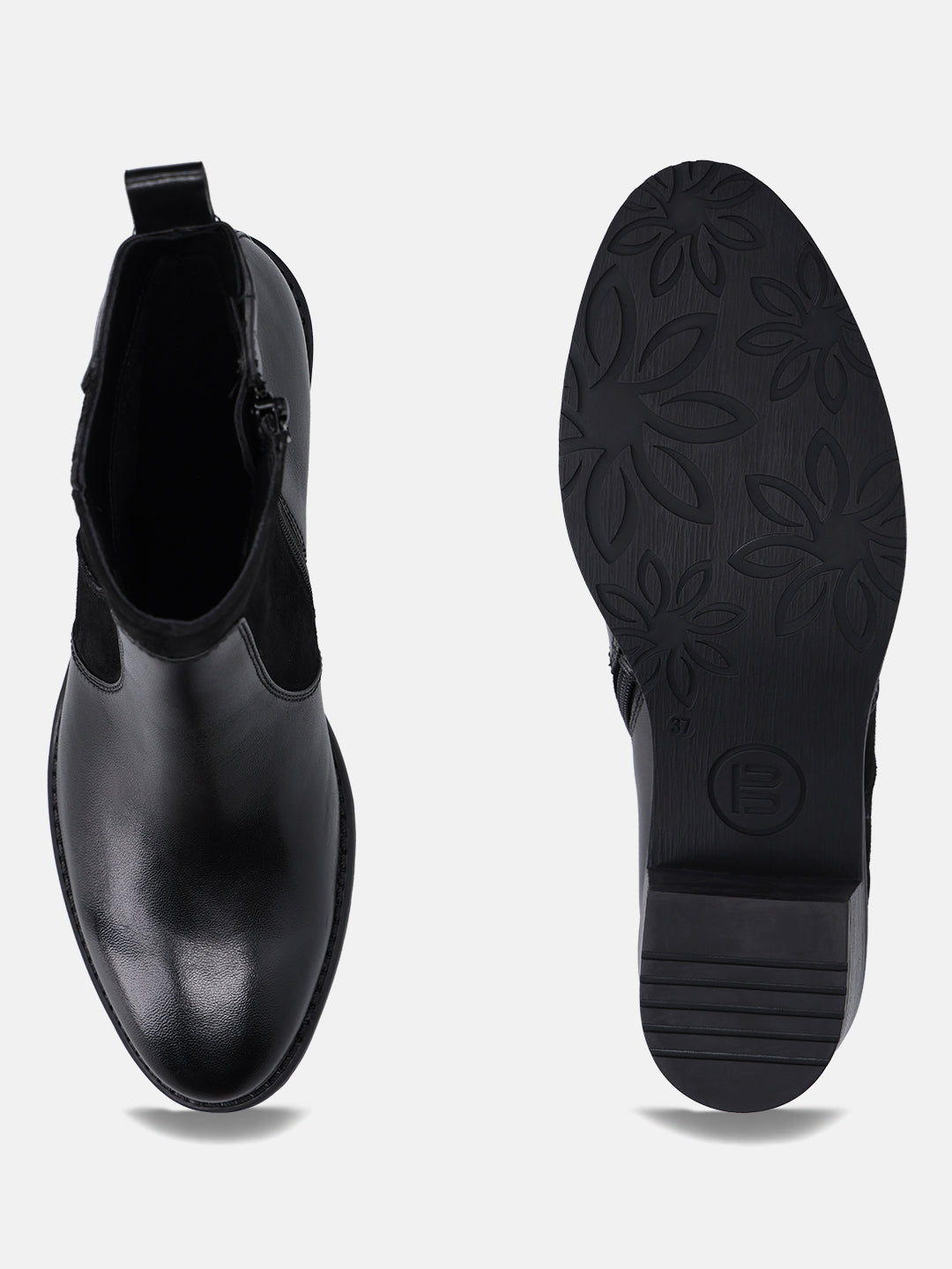 TT.BAGATT Ruby I Black Premium LeatherAnkle Boots