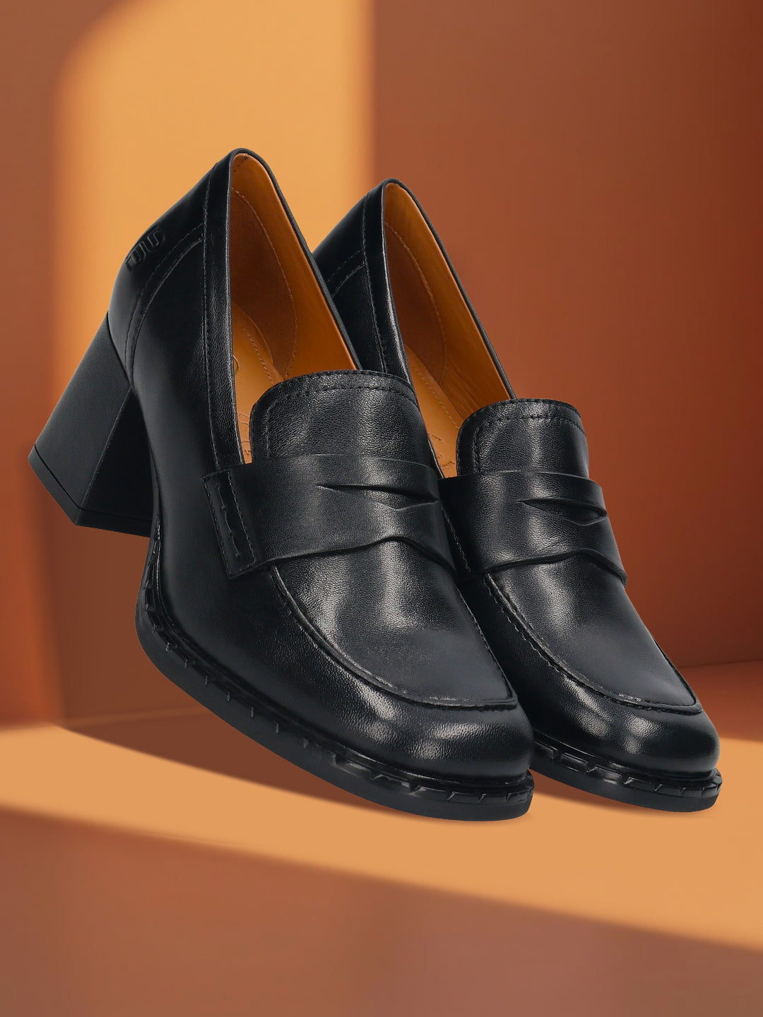 BAGATT  Scala Black Premium Leather Pumps