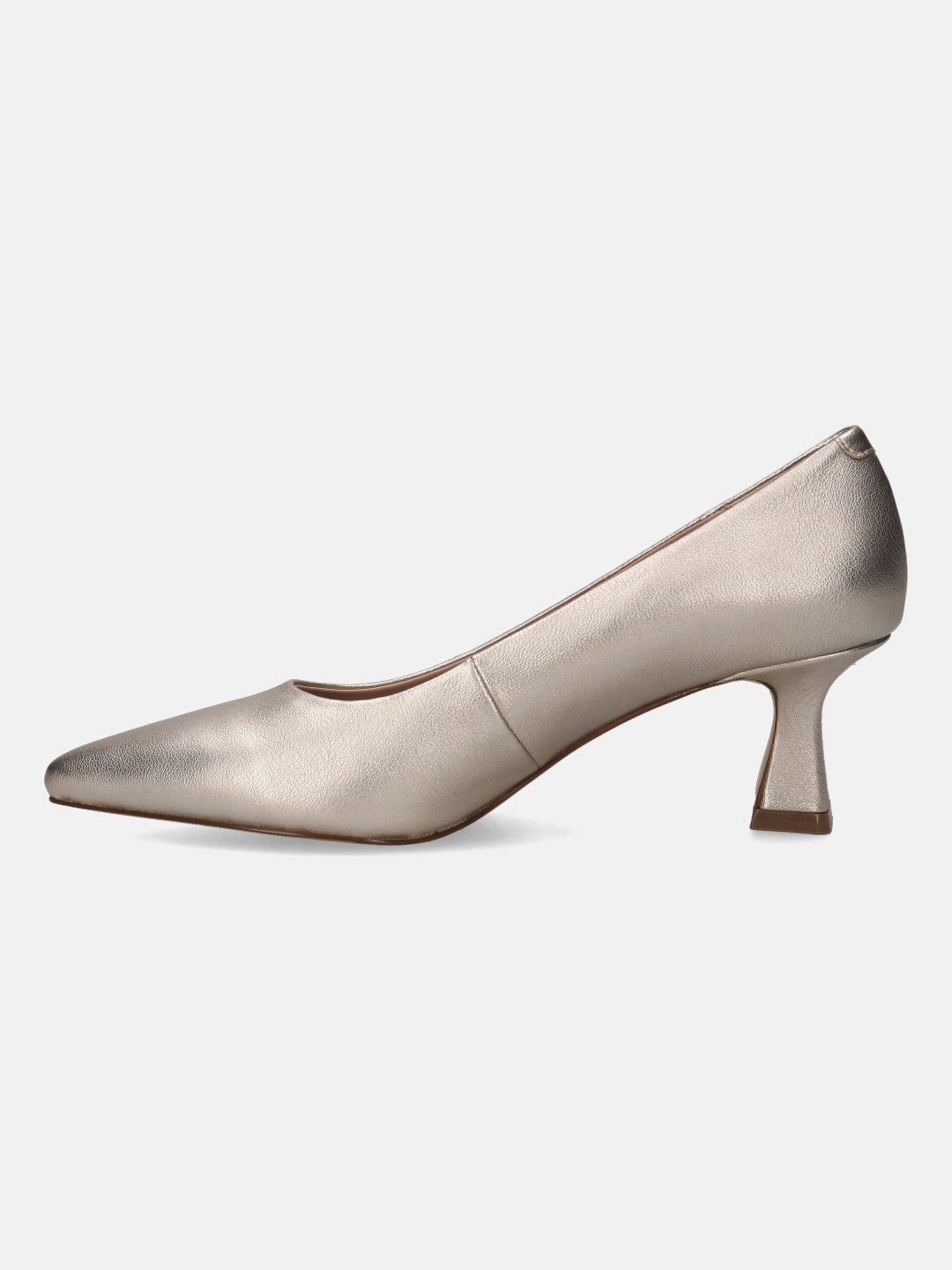 Varese Gold Leather Pumps