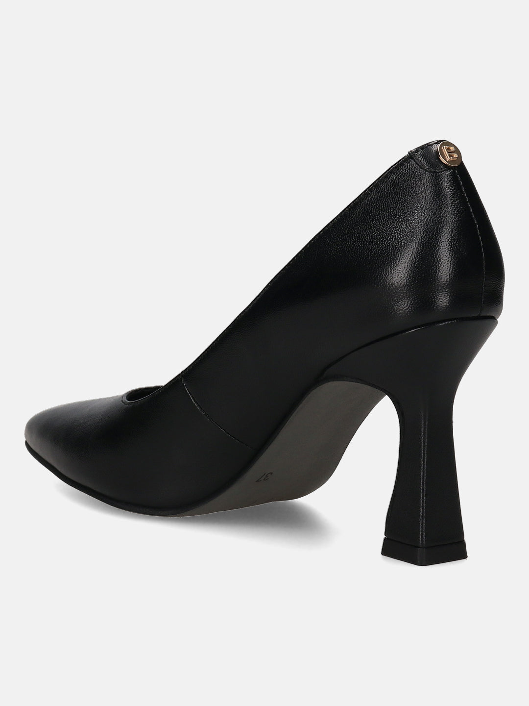 Barletta Black Court Shoes