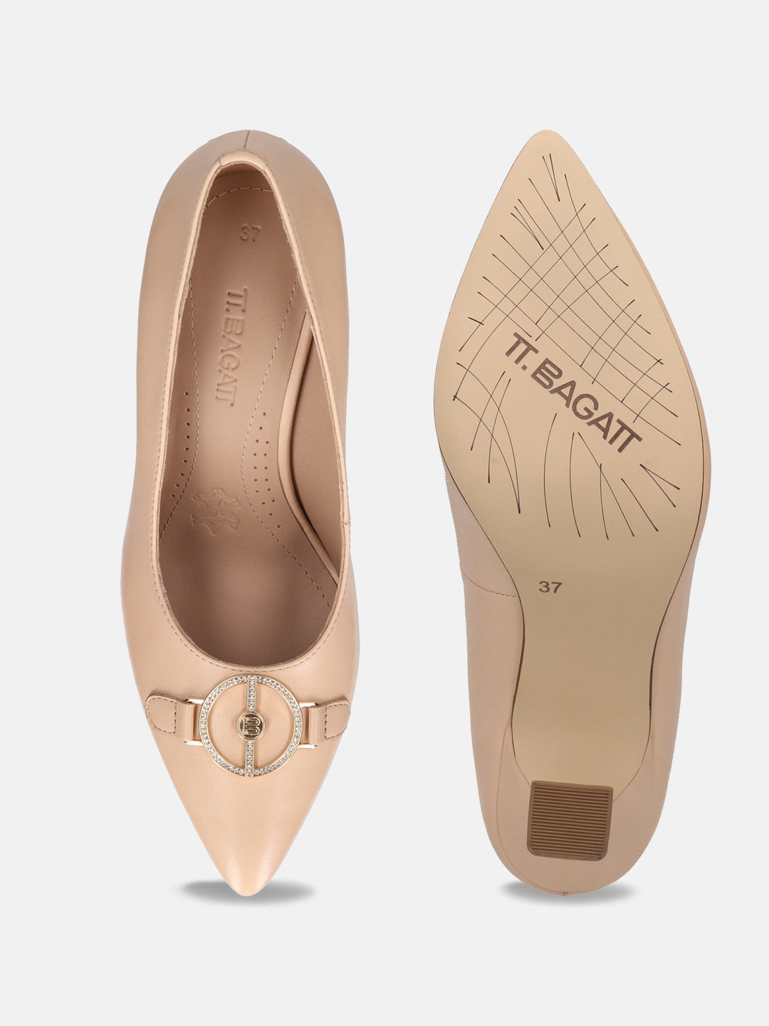 TT.BAGATT  Barletta rose Premium Leather Pumps