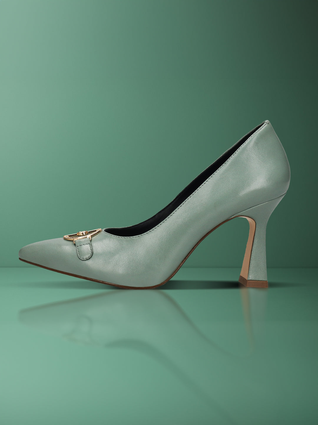 TT.BAGATT  Barletta light green Premium Leather Pumps