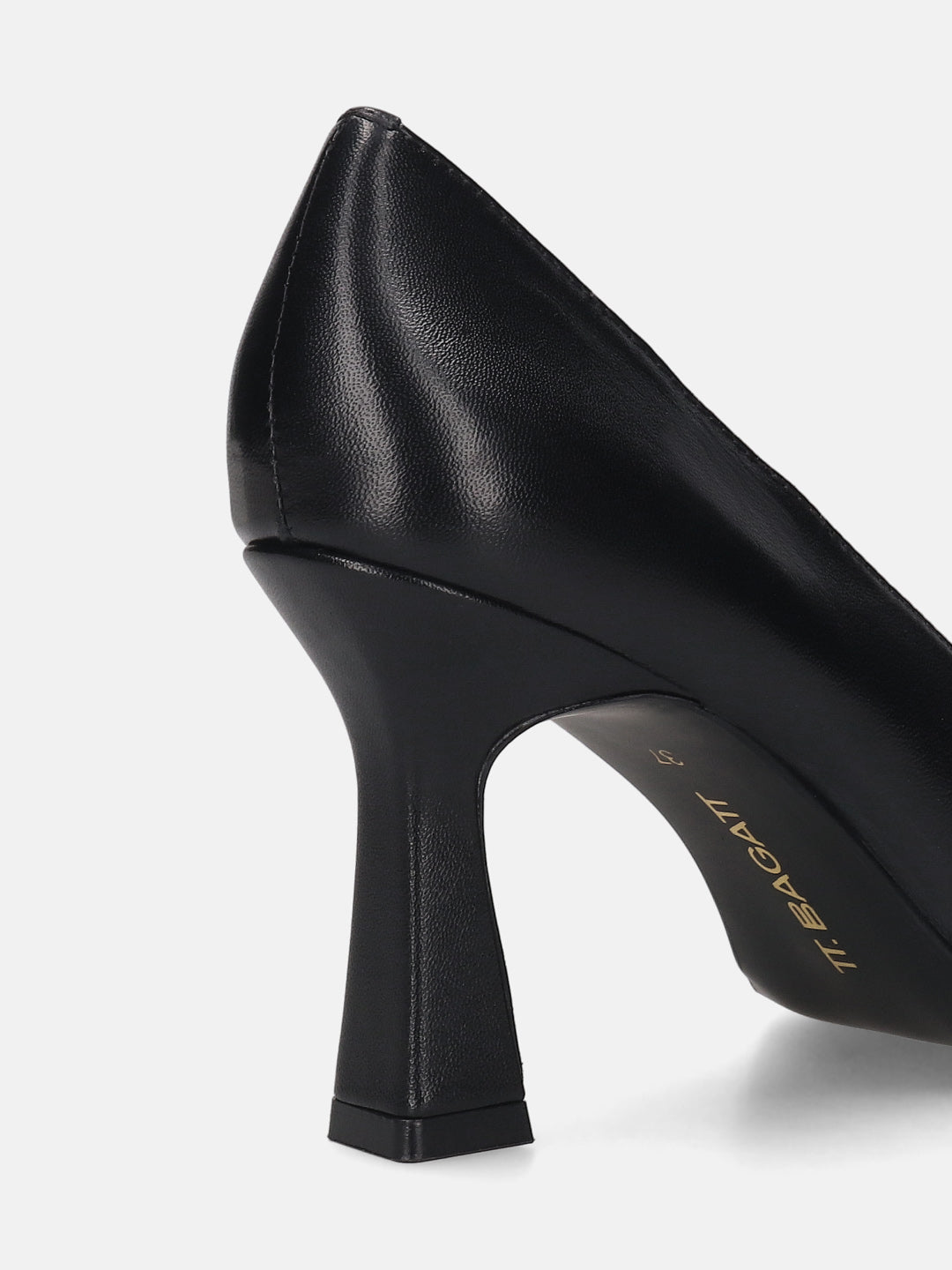 TT.BAGATT Barletta Black Premium Leather Pumps
