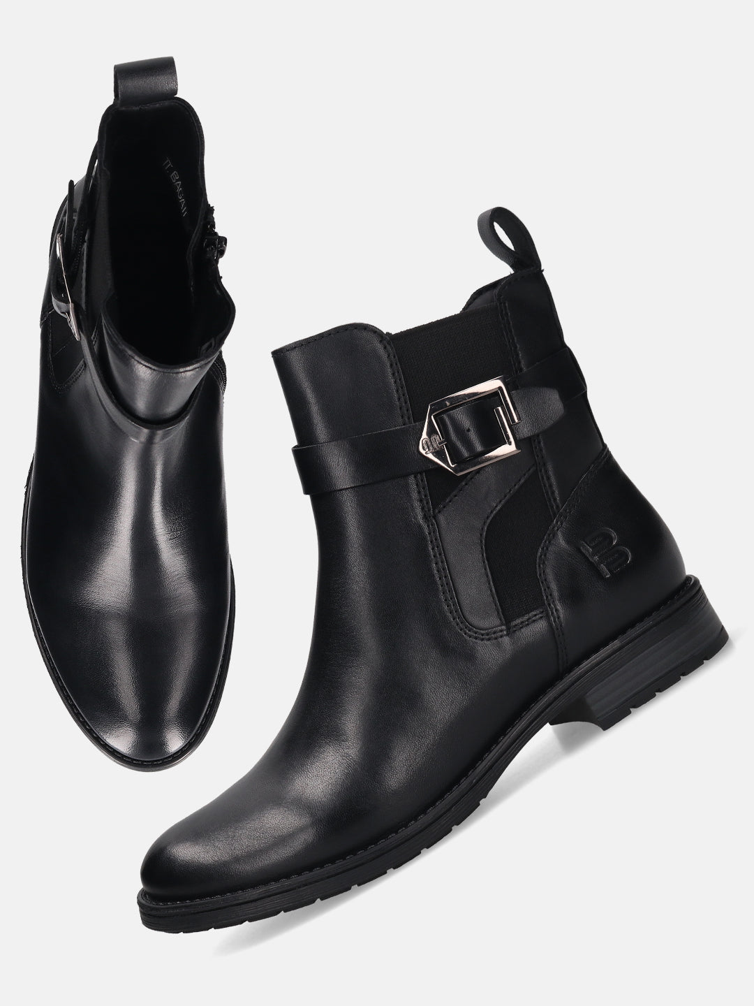 TT.BAGATT Ronja I Black Premium LeatherAnkle Boots