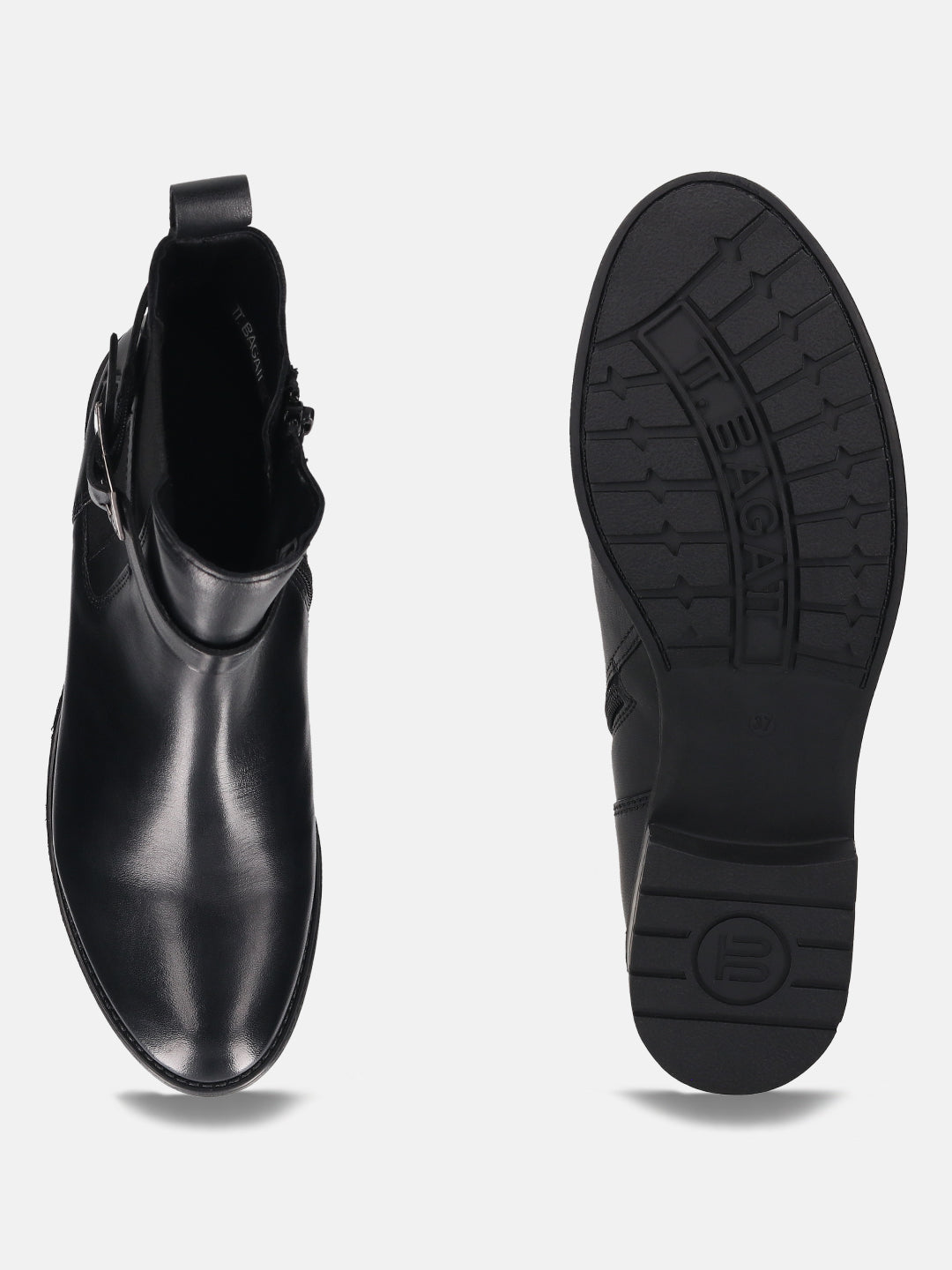 TT.BAGATT Ronja I Black Premium LeatherAnkle Boots