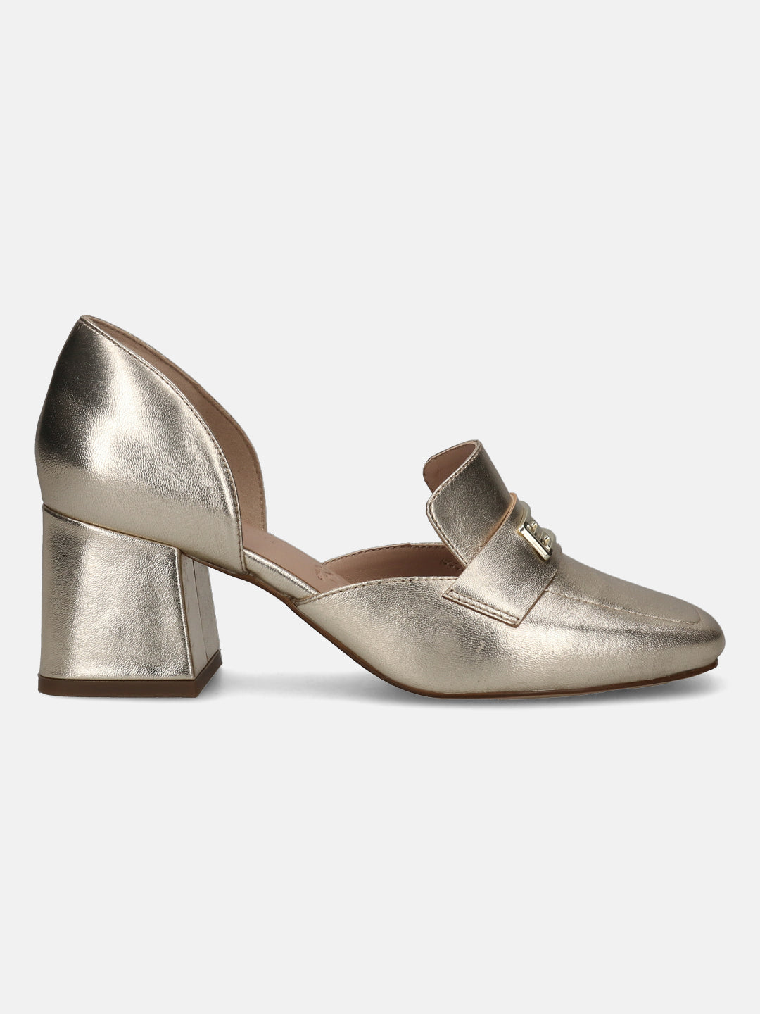 BAGATT Gold Premium Leather Heels