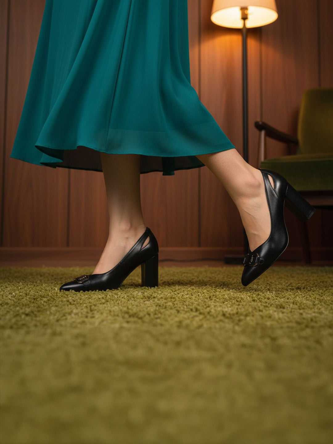 TT.BAGATT  Jemila Revo black Premium Leather Pumps