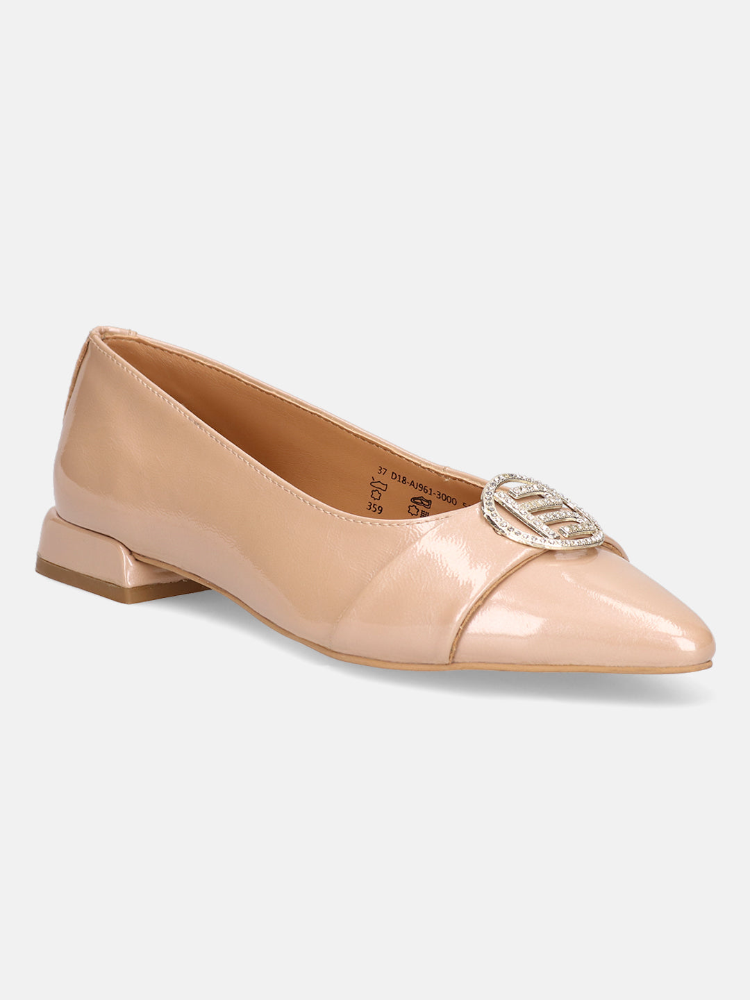 BAGATT Genevi Beige Premium Leather Slip-Ons