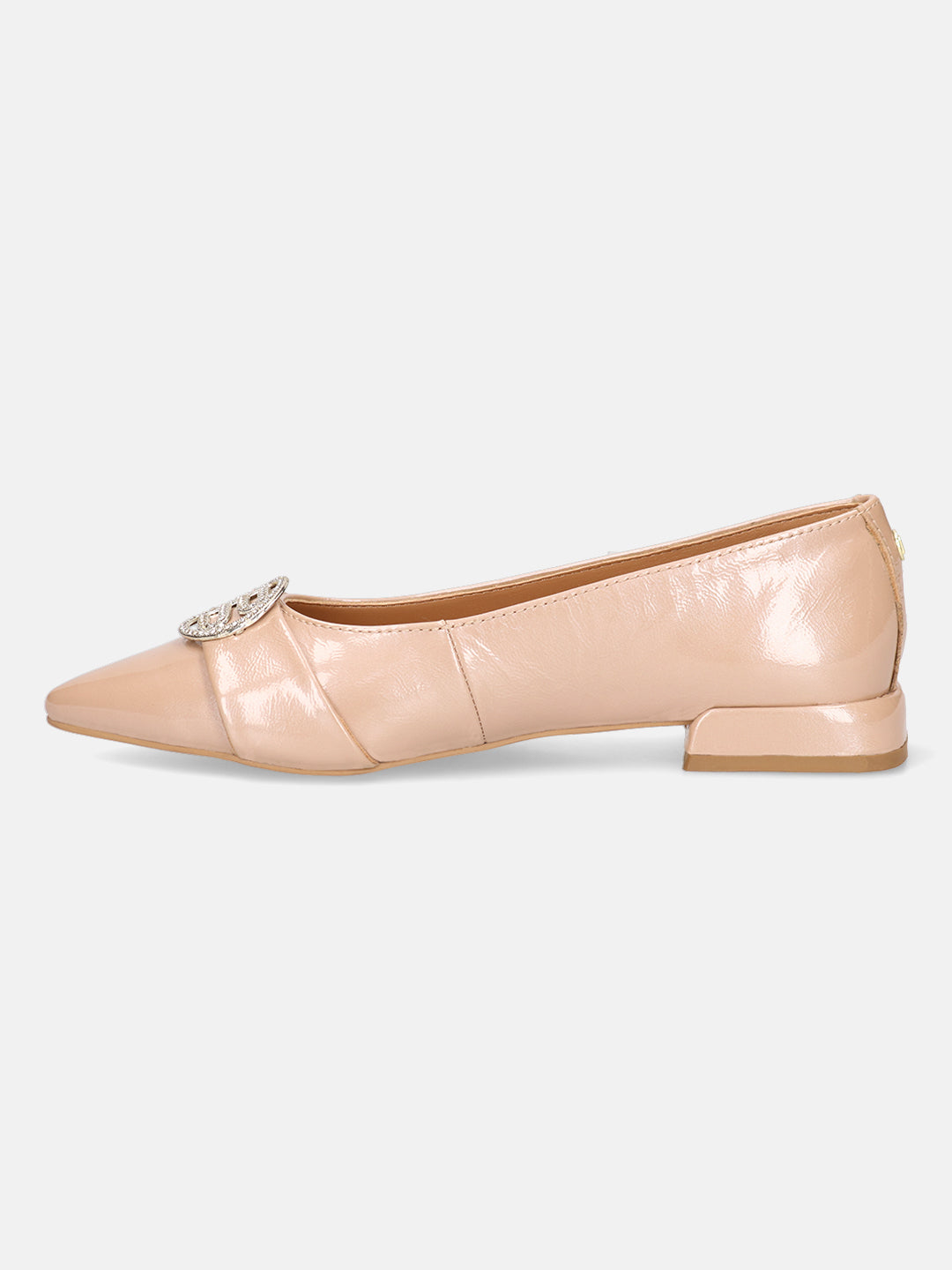 BAGATT Genevi Beige Premium Leather Slip-Ons
