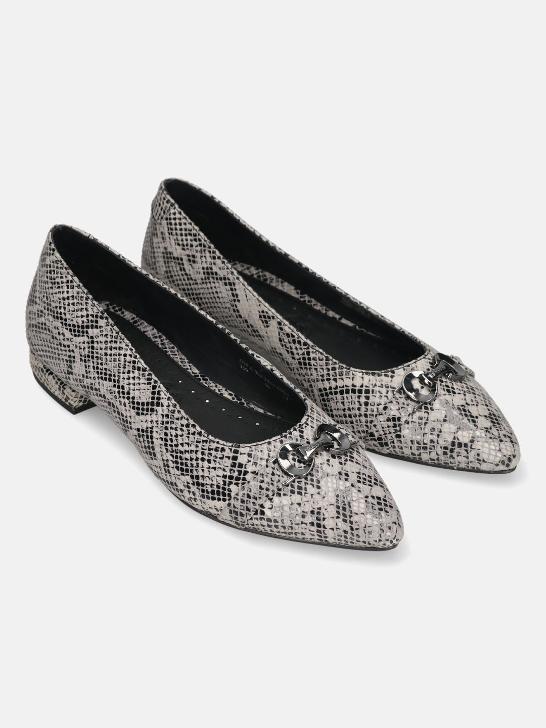 BAGATT Reptile Print Premium Leather Slip-ons