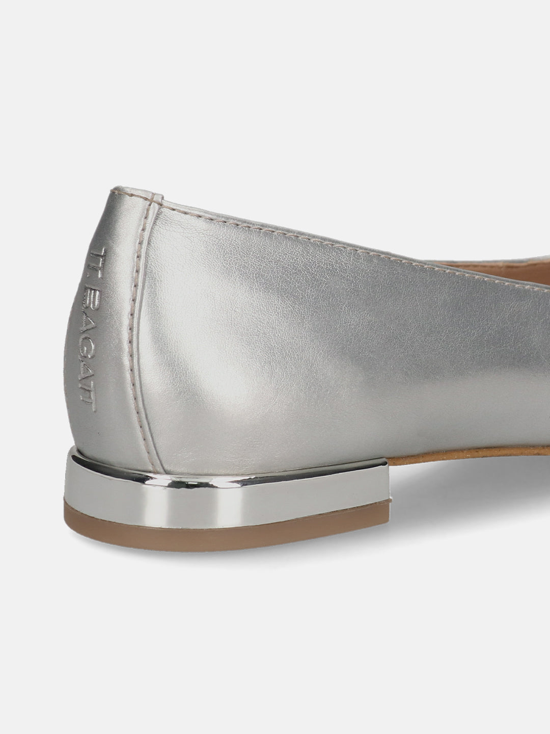 TT.BAGATT Genevi silver Slip-Ons