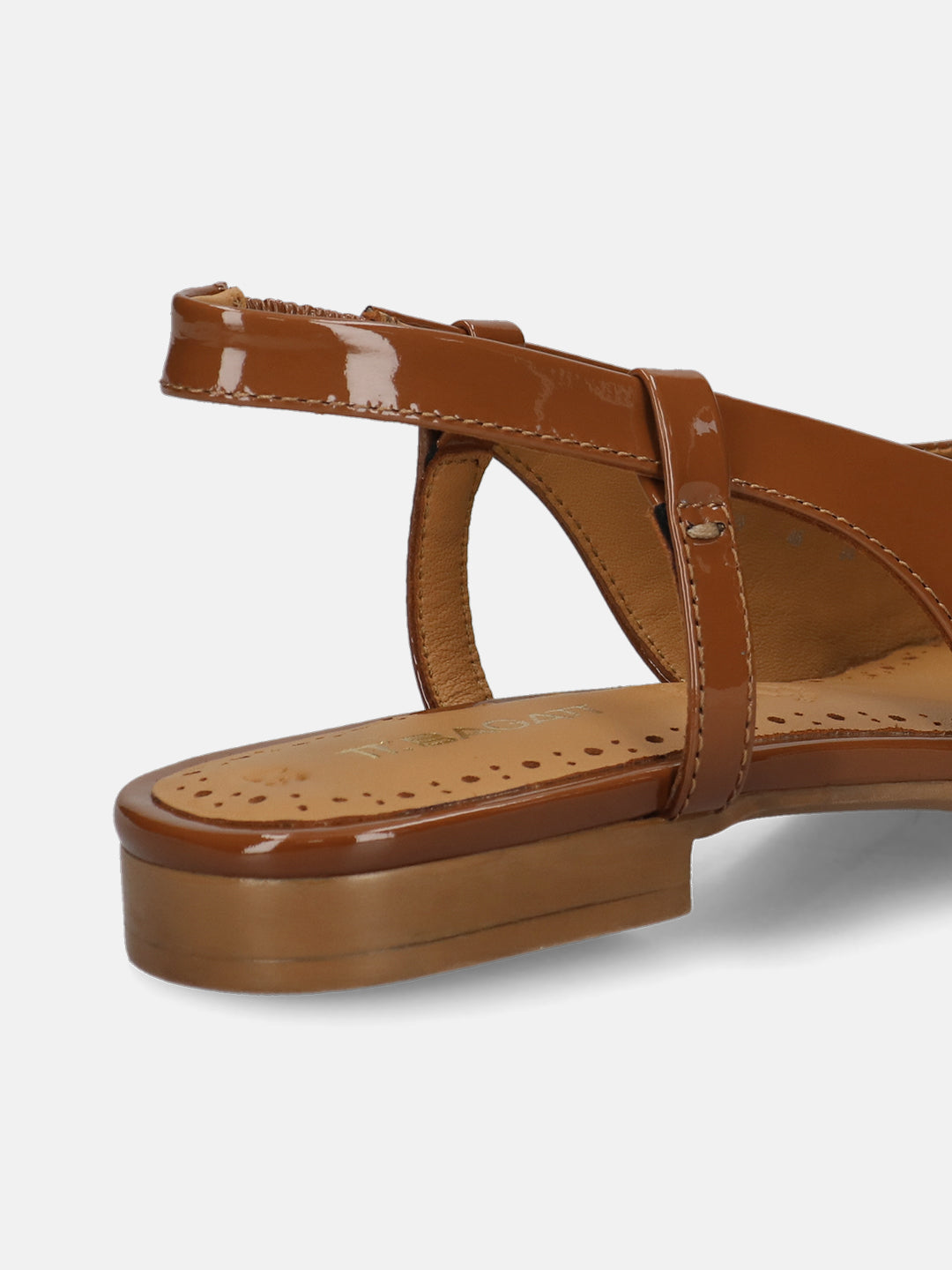 TT.BAGATT Loraine Cognac Premium Leather Slingback