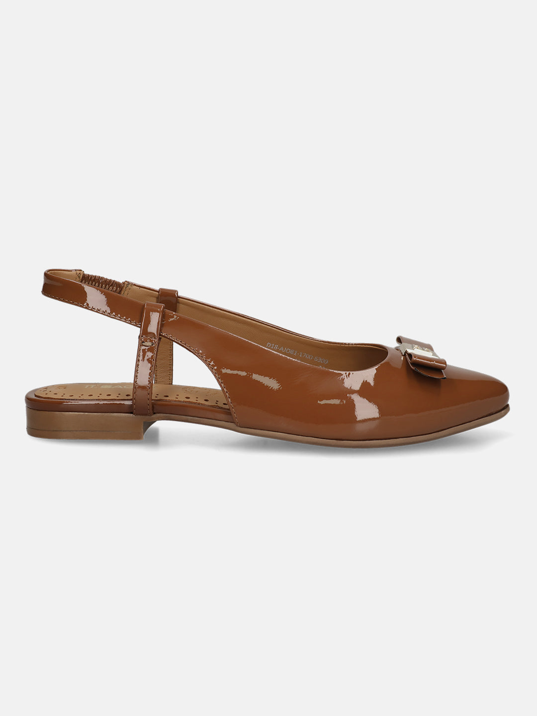 TT.BAGATT Loraine Cognac Premium Leather Slingback